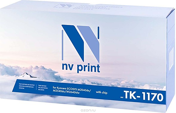 Купить Tk-1170 Nv Print Тонер-картридж для Kyocera EcosysM2040dn/m2540dn/m2640idw (7200k) БЕЗ ЧИПА